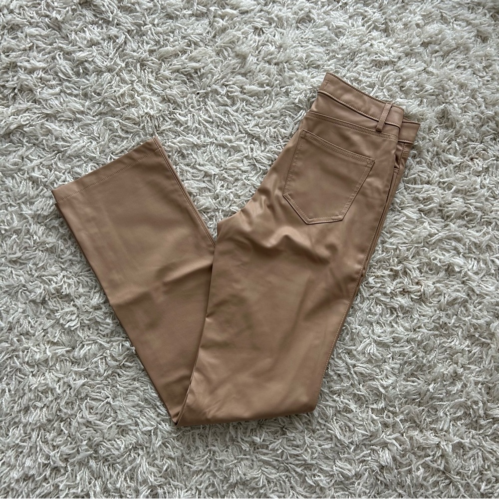 ZARA FAUX LEATHER PANTS